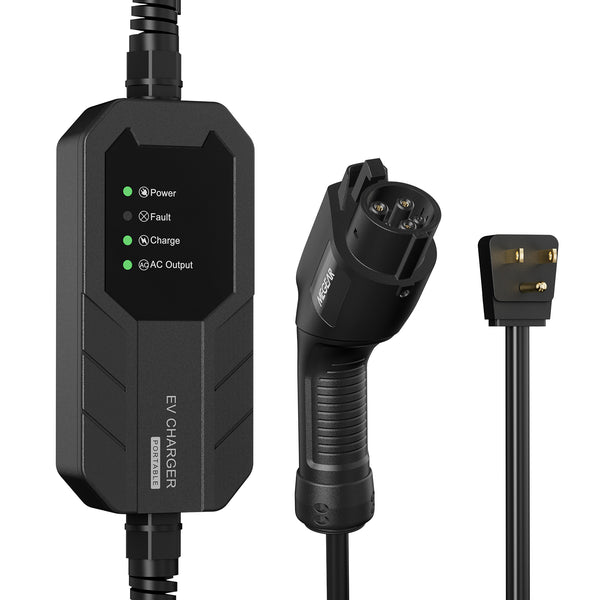 MEGEAR Level 1 J1772 EV Charger | 16 Amp | NEMA 5-15 Plug