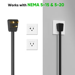 MEGEAR Level 1 J1772 EV Charger | 16 Amp | NEMA 5-15 Plug