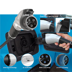 MEGEAR Level 2 J1772 EV Charging Station |240V | 32 Amp | NEMA 14-50 Plug