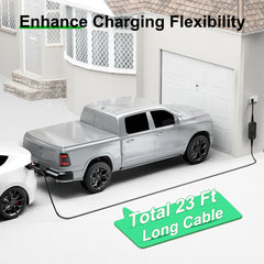 MEGEAR Level 1 Tesla EV Charger | 110V | 16 Amp | NEMA 5-15 Plug| 23FT