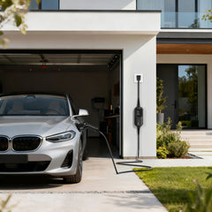 MEGEAR Level 1-2 J1772 EV Charger | 23Ft | 16 Amp | NEMA 6-20 Plug With Nema 5-15 Adapter