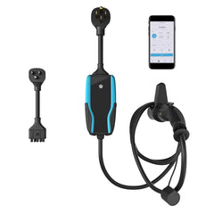 MEGEAR Level 1-2 J1772 EV Charger | 110-240V | 40 Amp | NEMA 5-15& 14-50 Plug